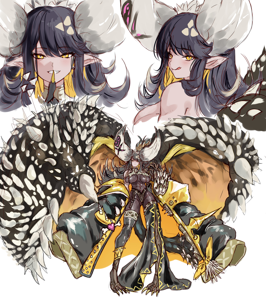 This is a pixiv picture whose title is ネギ.