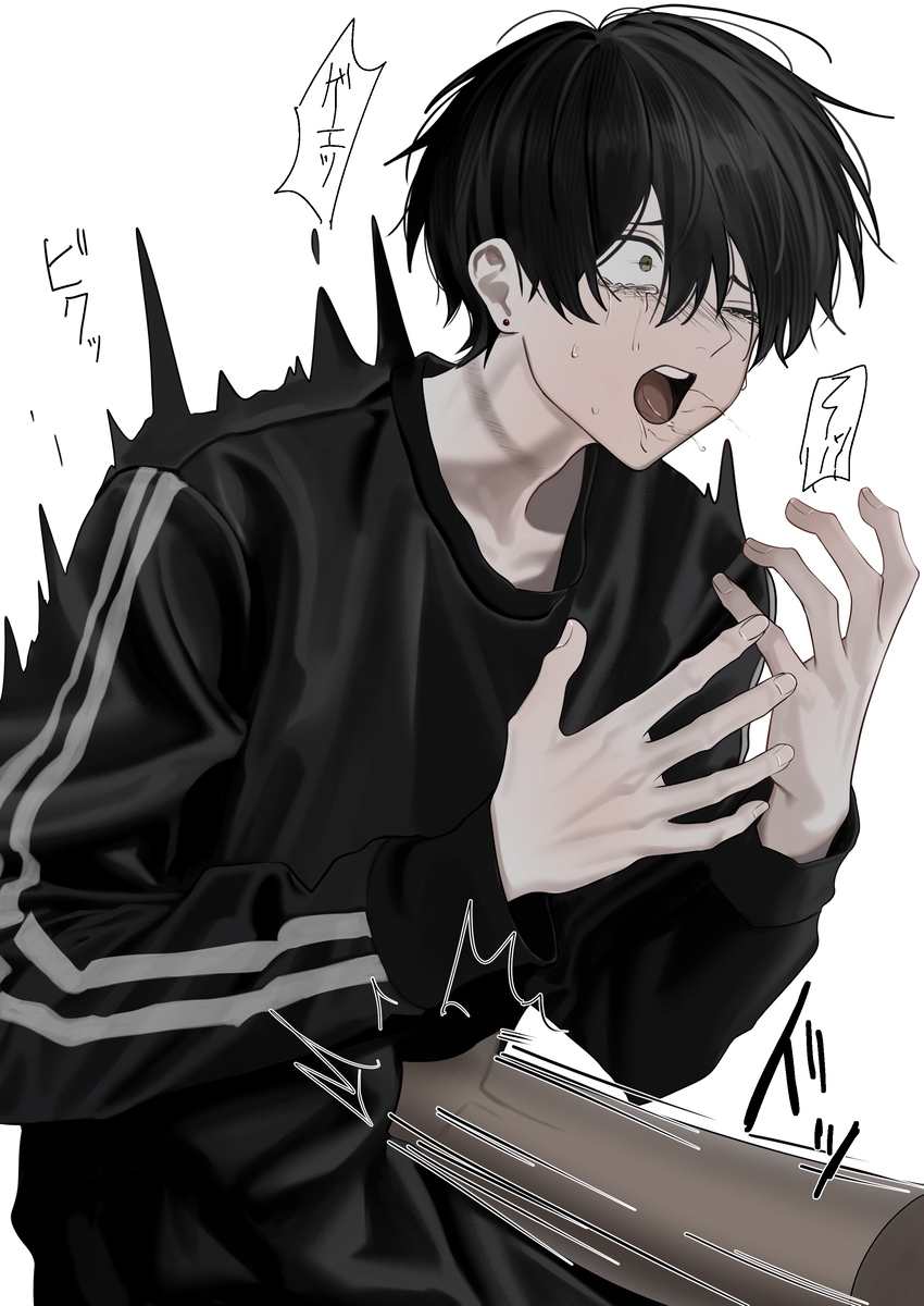 This is a pixiv picture whose title is 腹パン.