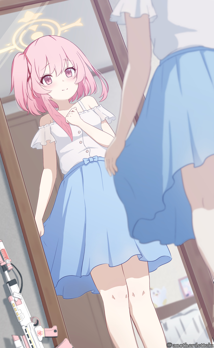 This is a pixiv picture whose title is お出かけ前セリナ.