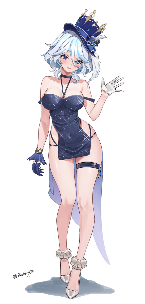 This is a pixiv picture whose title is Furina.