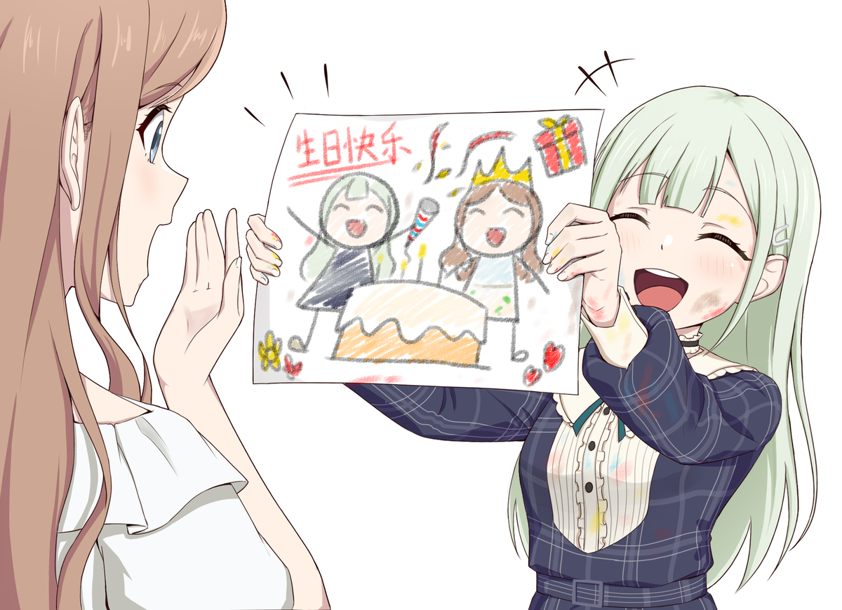 This is a pixiv picture whose title is 生日快乐soyo~.