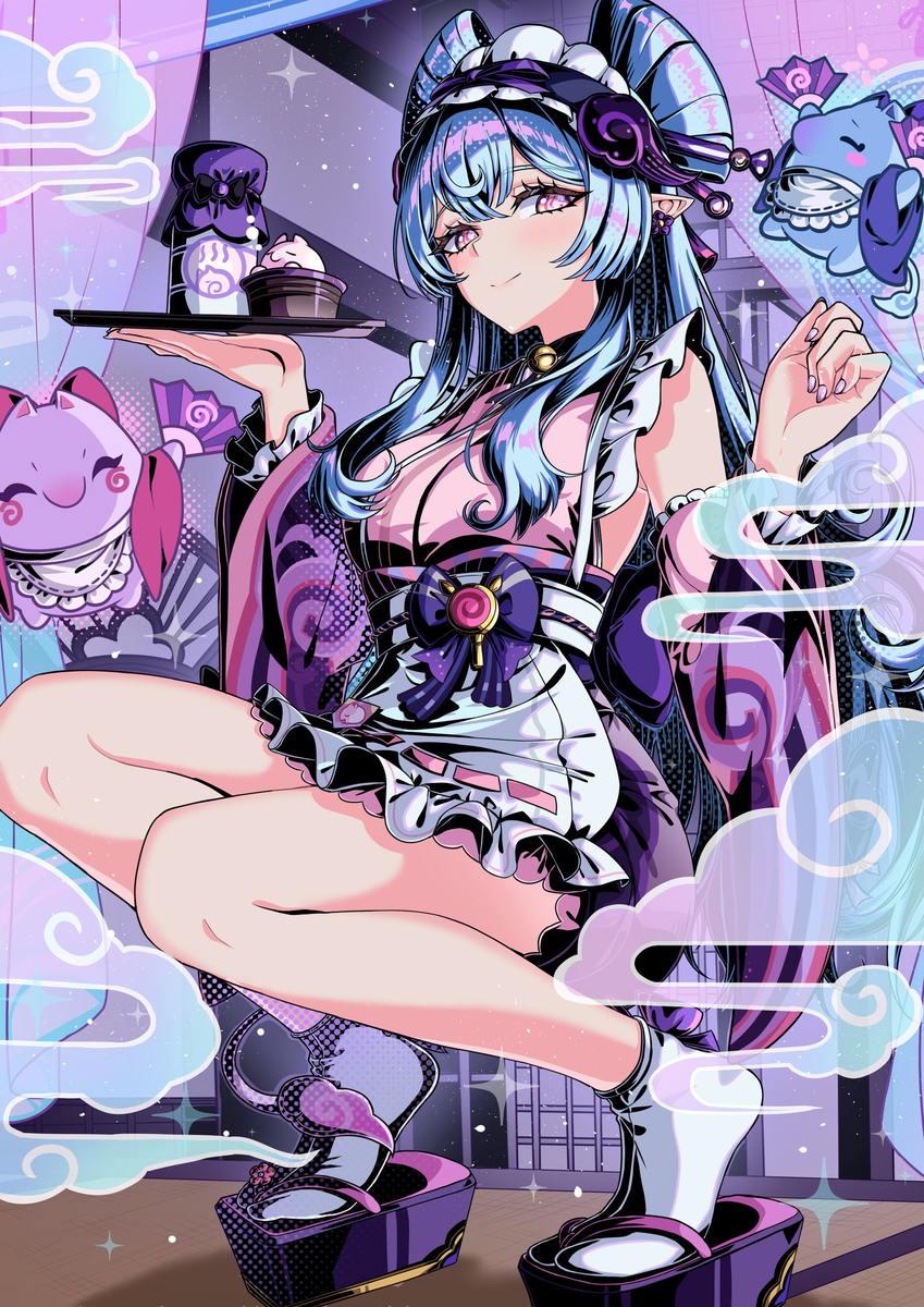 This is a pixiv picture whose title is 夢見月瑞希.