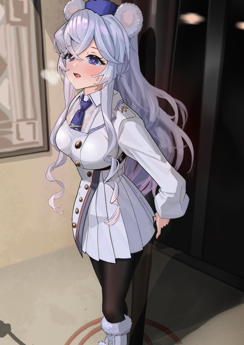 This is a pixiv picture whose title is 早露.