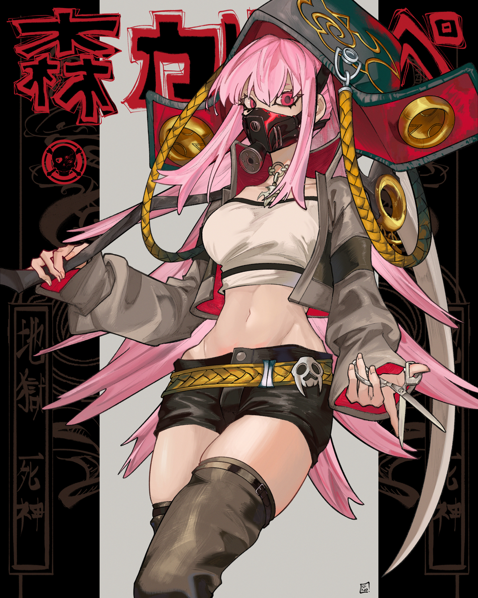 This is a pixiv picture whose title is riyo x mori calliope.