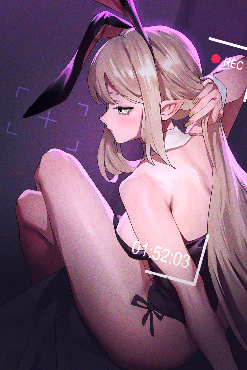 This is a pixiv picture whose title is 아멜리아/Amelia.