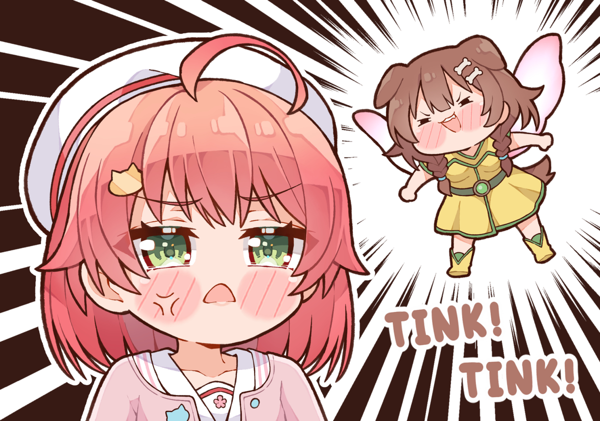 This is a pixiv picture whose title is Tink Tink~.