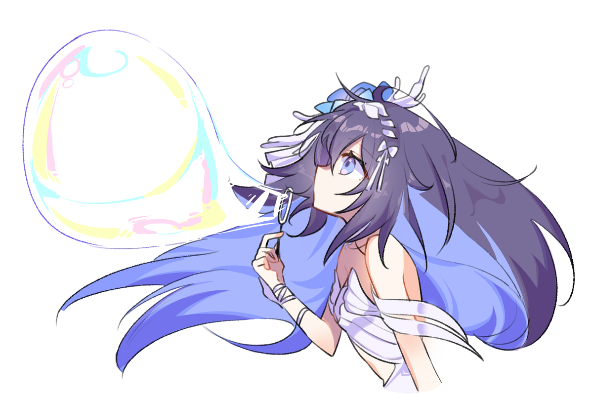 This is a pixiv picture whose title is 🦋💦.