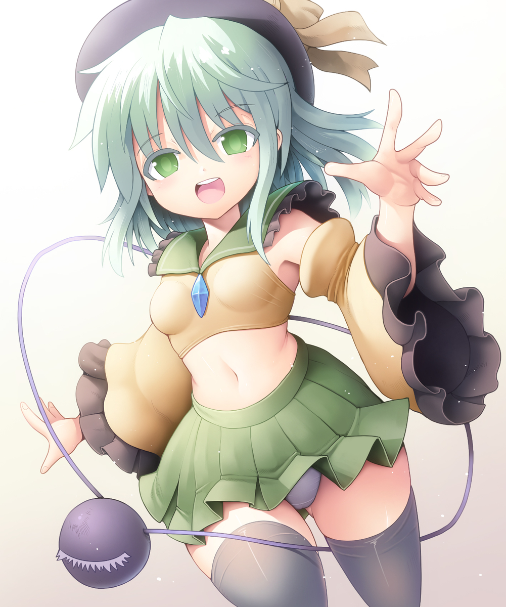 This is a pixiv picture whose title is 腋こいし.