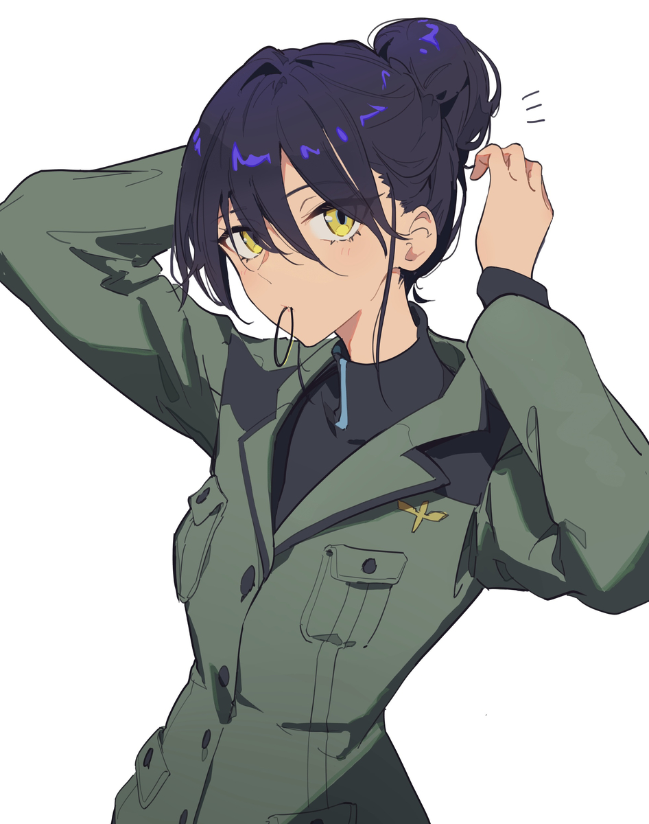 This is a pixiv picture whose title is お団子ニャアン.