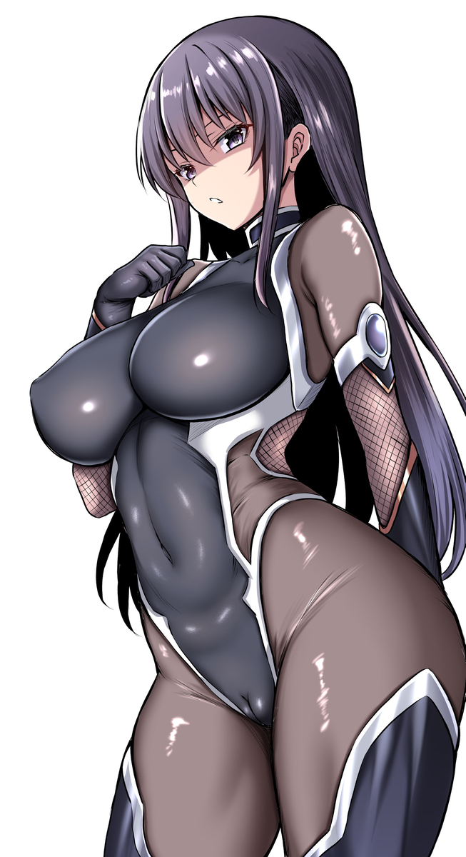 This is a pixiv picture whose title is 【オリジナル対魔忍_カラーver】.