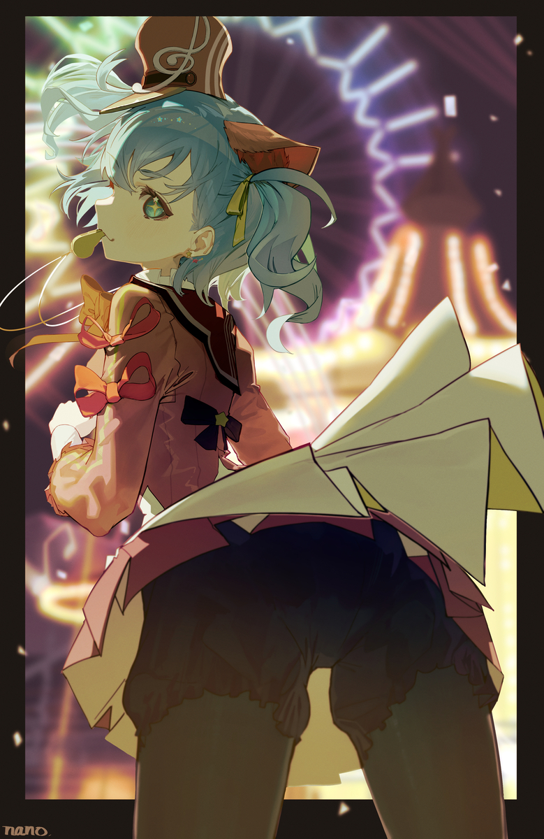 This is a pixiv picture whose title is ダショミク.