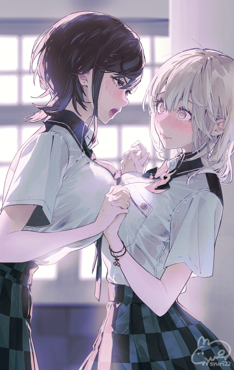 This is a pixiv picture whose title is デカギャルの初恋.