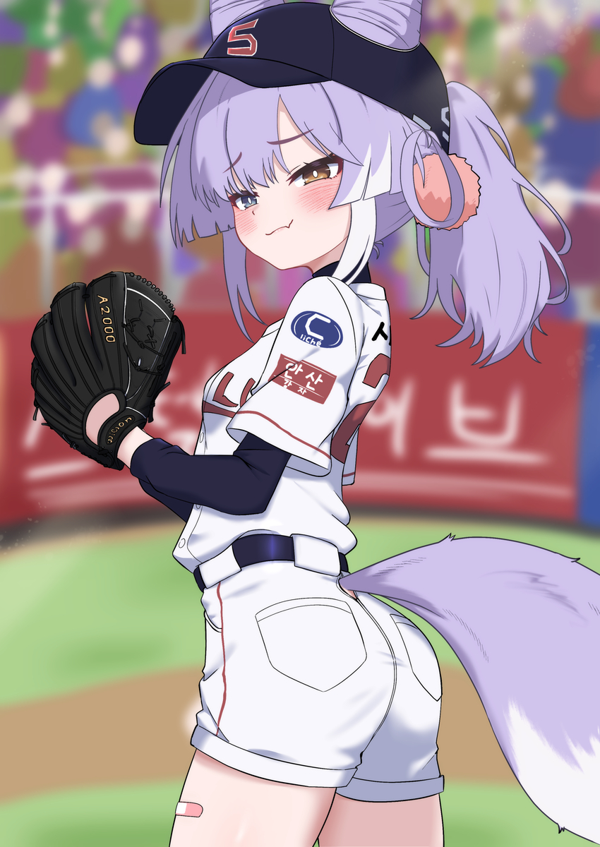 This is a pixiv picture whose title is 투수 부키키.