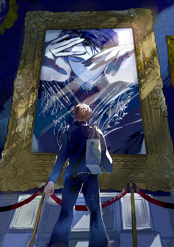 This is a pixiv picture whose title is 憧れ.