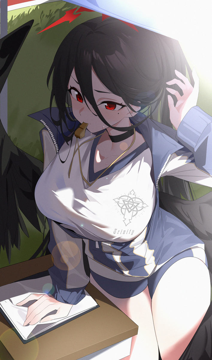 This is a pixiv picture whose title is DAY67 羽川莲见.