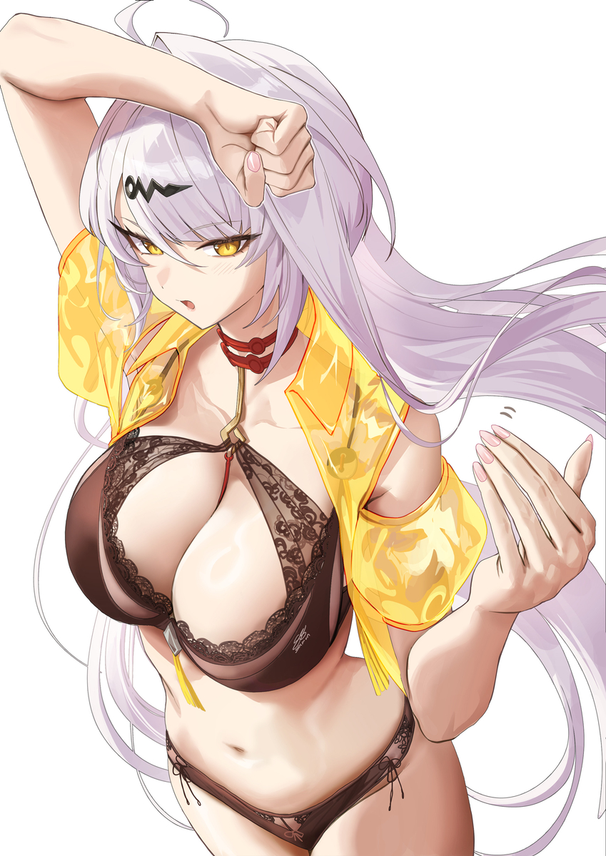 This is a pixiv picture whose title is 儀玄 Bra.