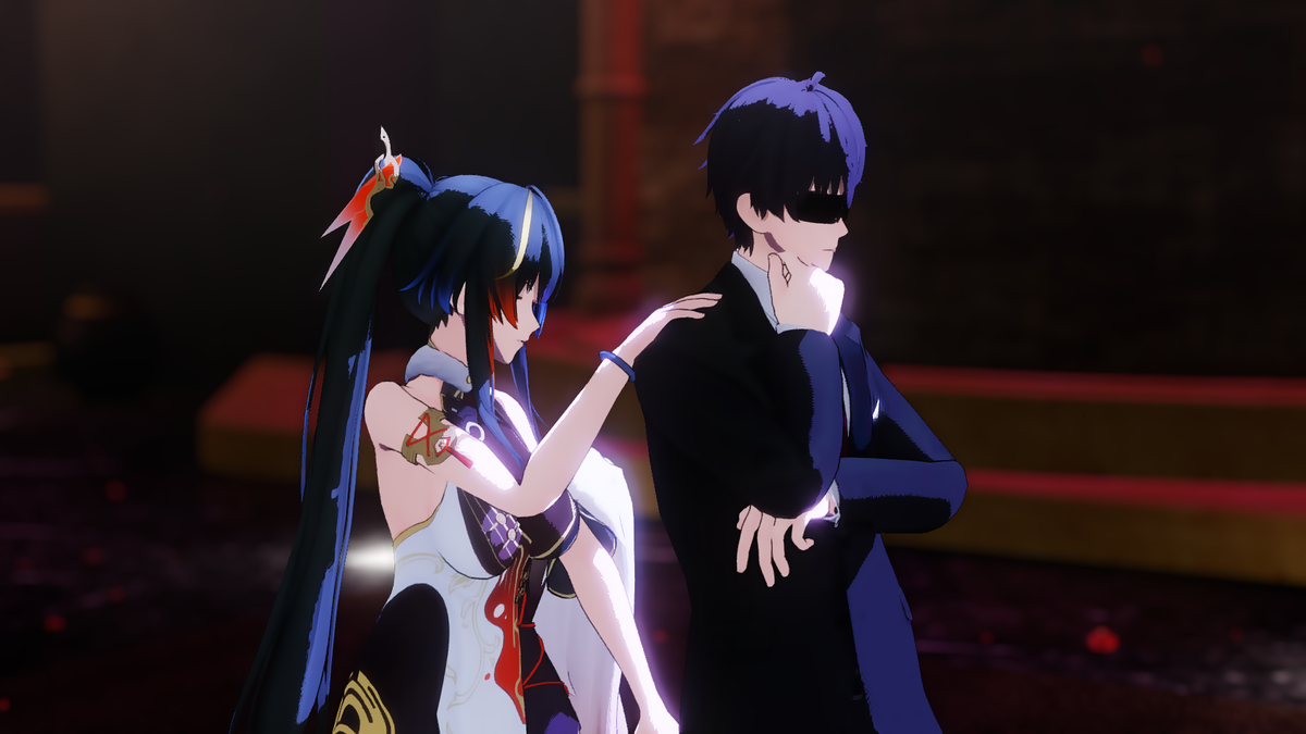 This is a pixiv picture whose title is 晚睡的人先享受纯爱.
