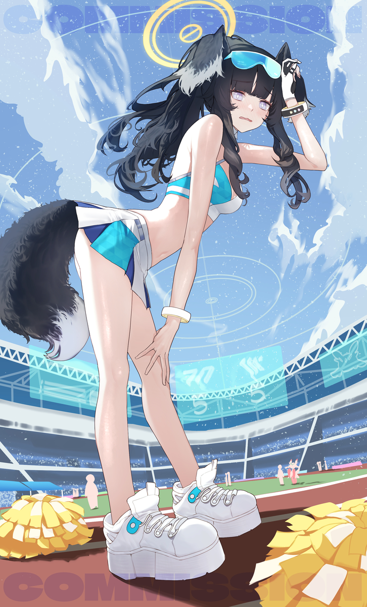 This is a pixiv picture whose title is COMMISSION: Hibiki.