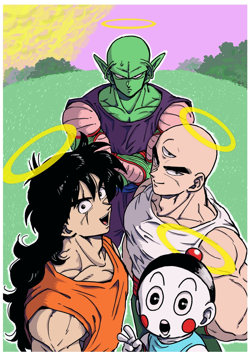 This is a pixiv picture whose title is 界王星組・その他ログ.