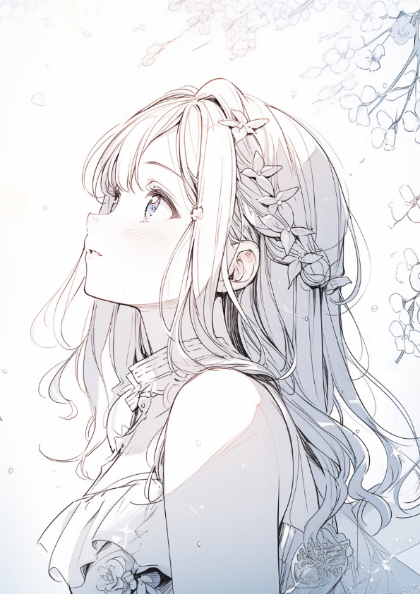 This is a pixiv picture whose title is 『sparkling world』.
