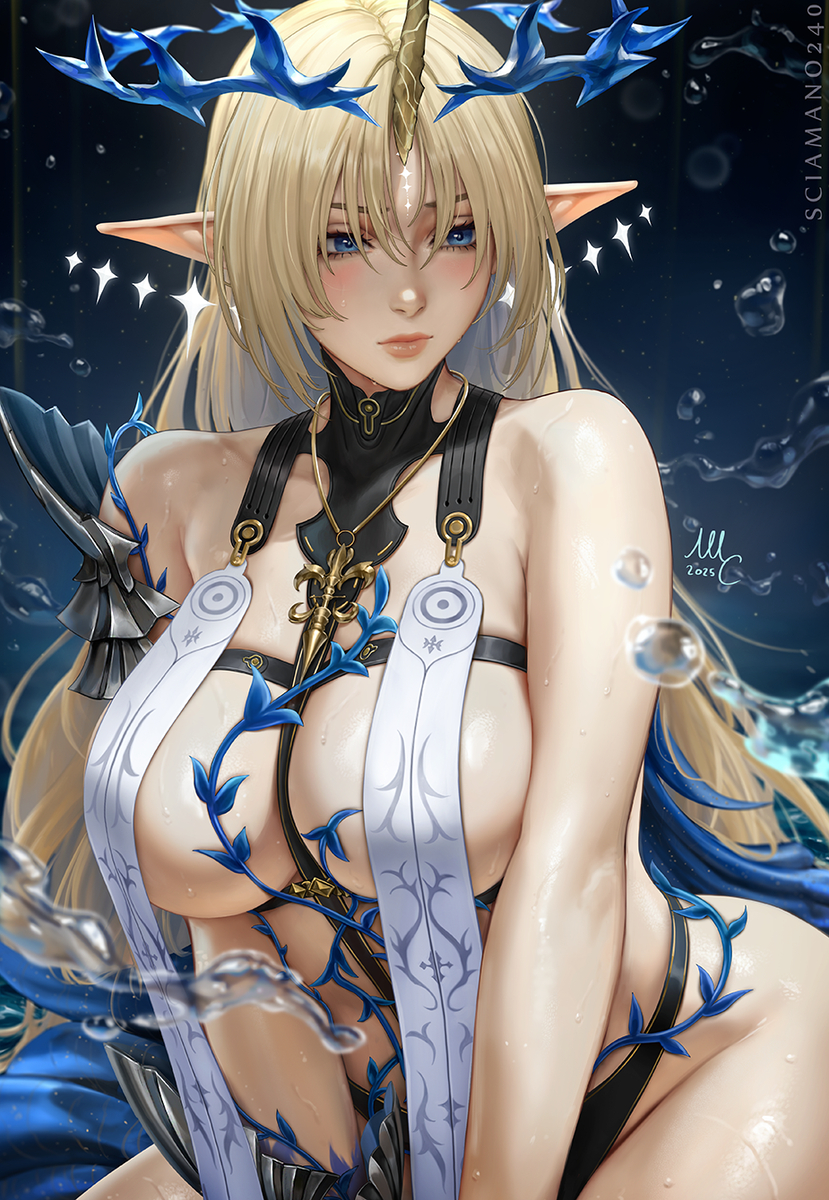 This is a pixiv picture whose title is Fleurdelys - Wuthering Waves.