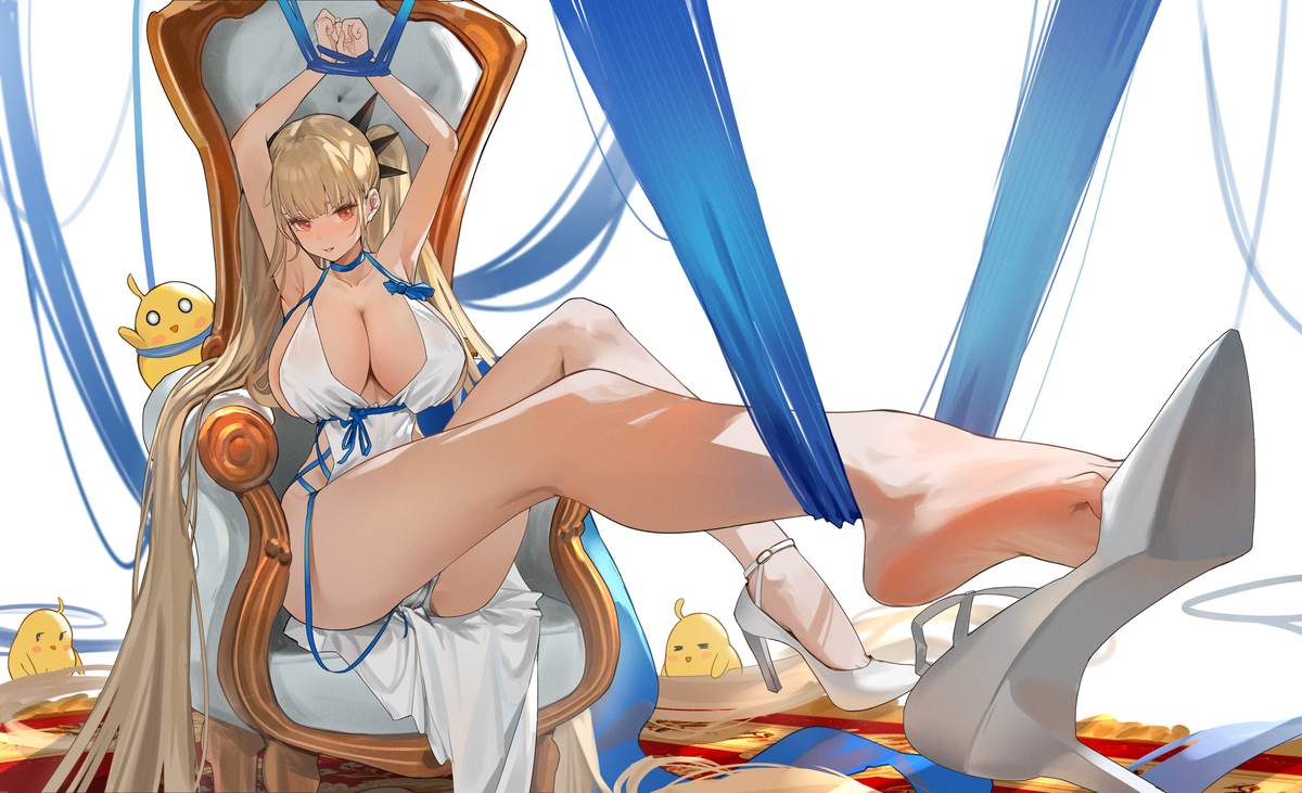 This is a pixiv picture whose title is 可畏礼服.