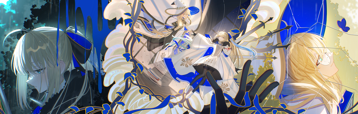 This is a pixiv picture whose title is 夢の名残.