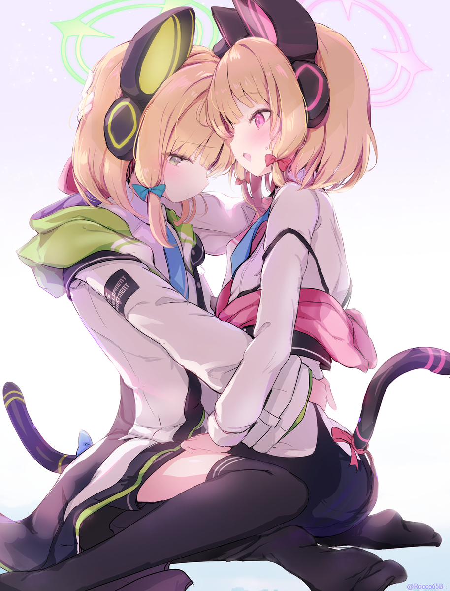 This is a pixiv picture whose title is あまえたい日.
