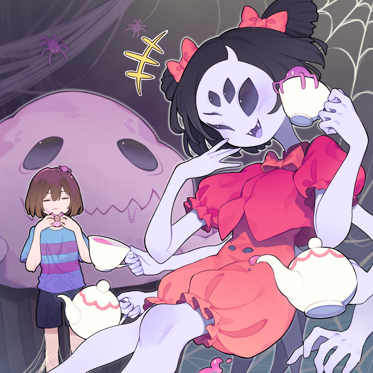 This is a pixiv picture whose title is マフェット.