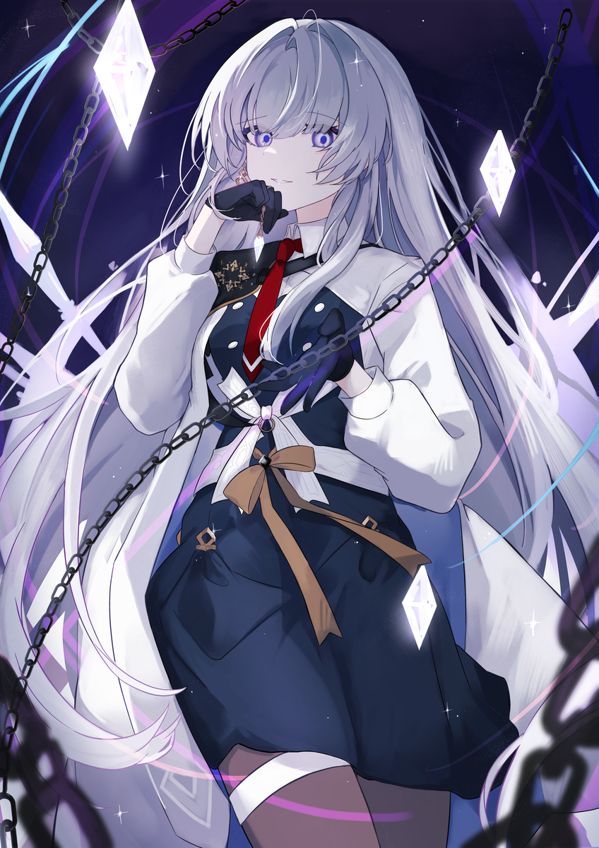 This is a pixiv picture whose title is 識眼.