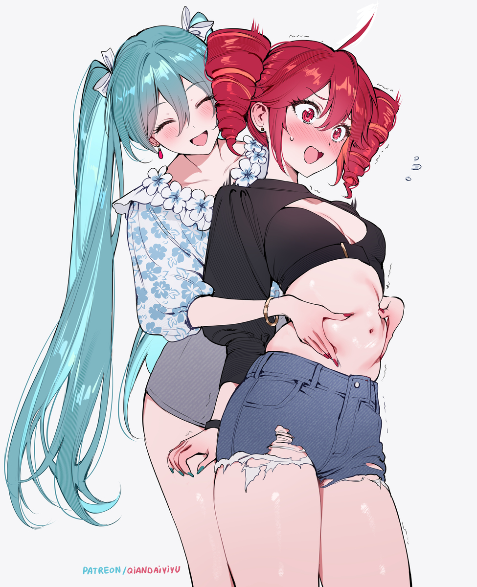 This is a pixiv picture whose title is デブテトちゃん.