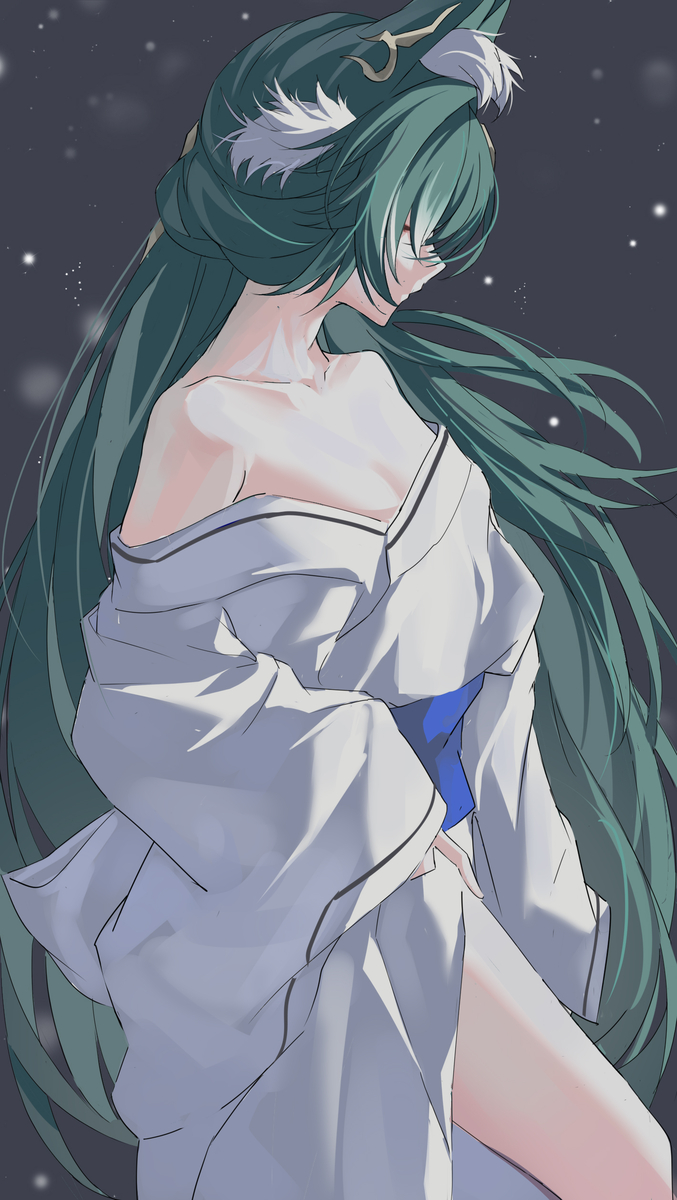 This is a pixiv picture whose title is 驭空姐姐.