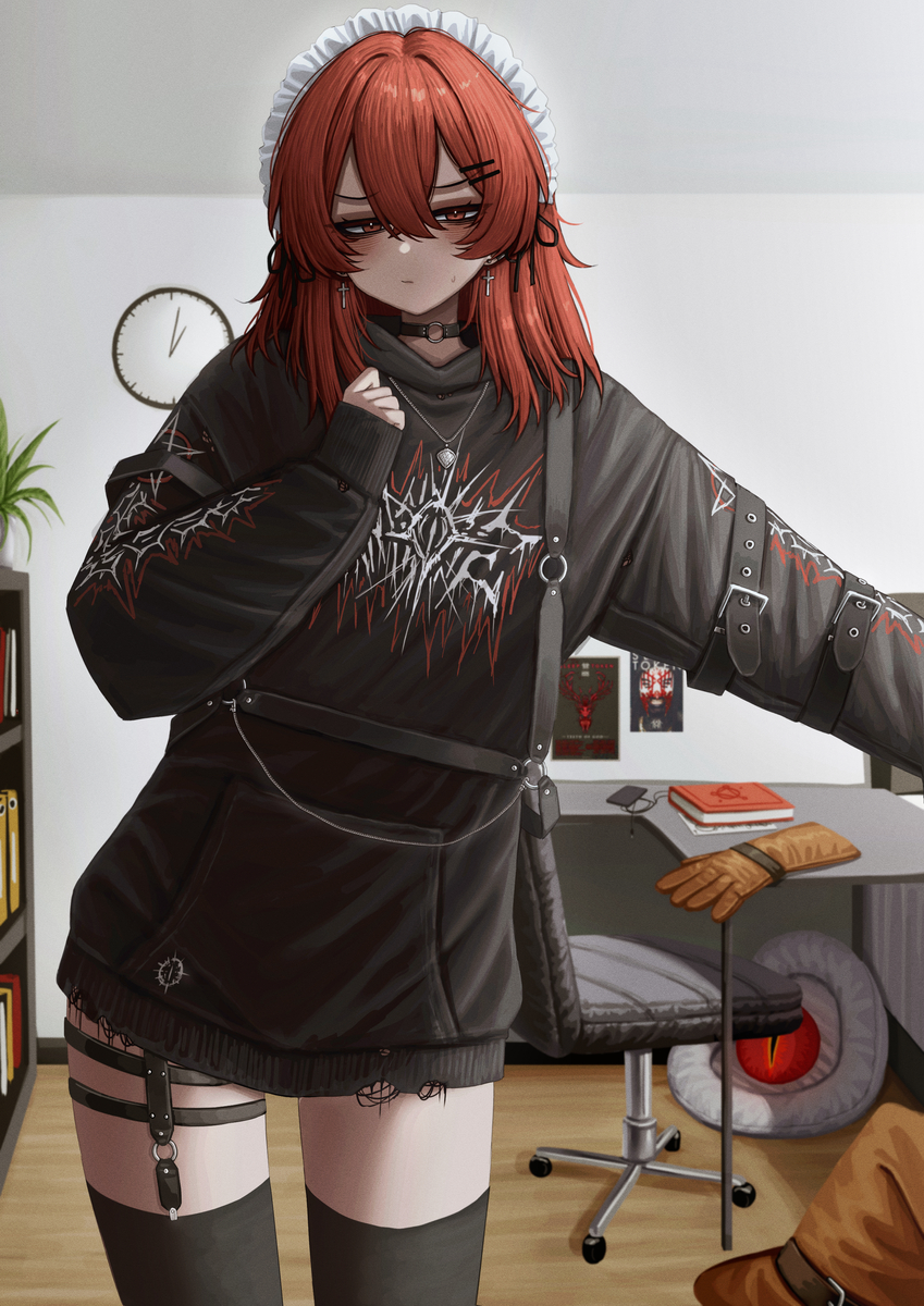 This is a pixiv picture whose title is commission.