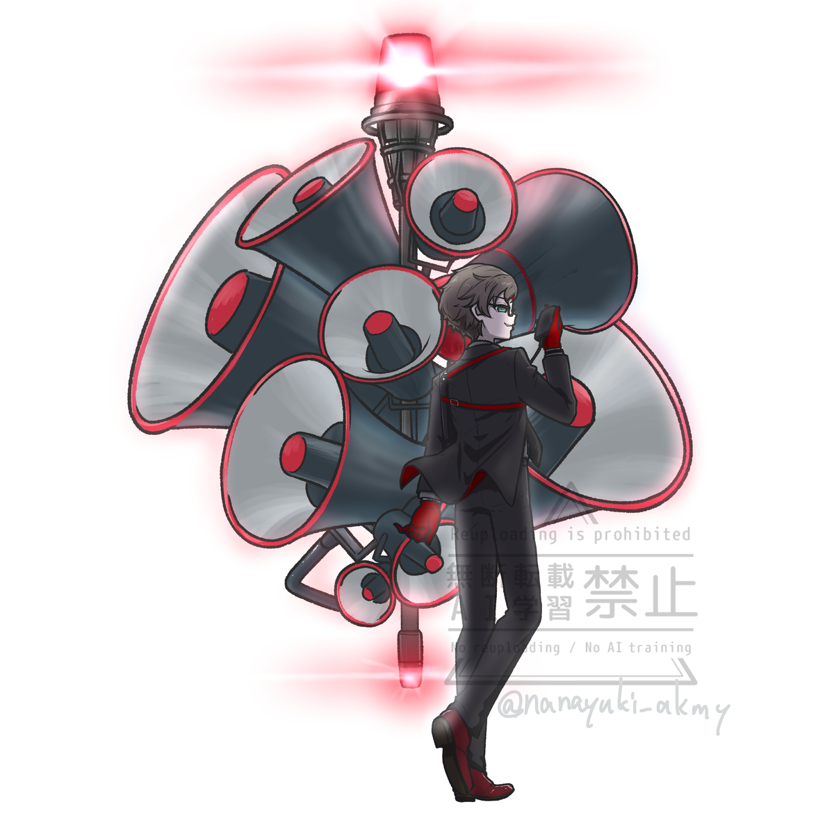 This is a pixiv picture whose title is 45Rabbit.