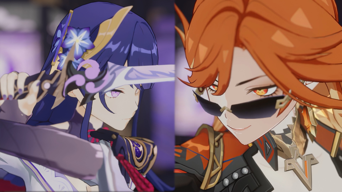 This is a pixiv picture whose title is Teaser: Archon's Duel + New Kofi.