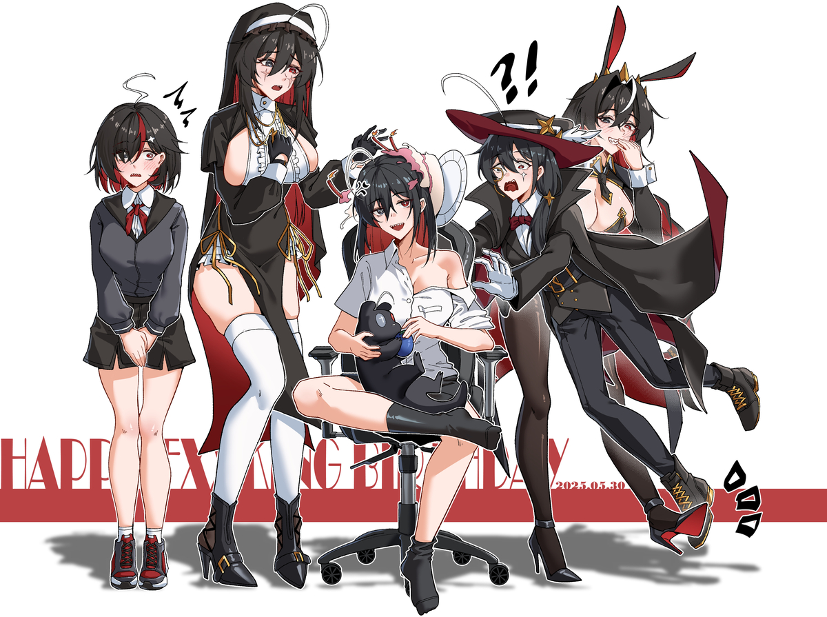 This is a pixiv picture whose title is 皮囊开会爷.