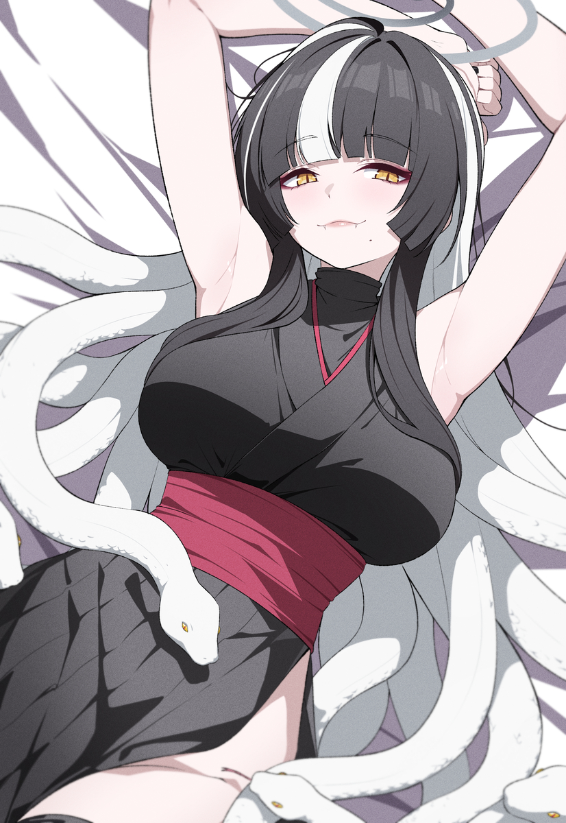 This is a pixiv picture whose title is アザミ.