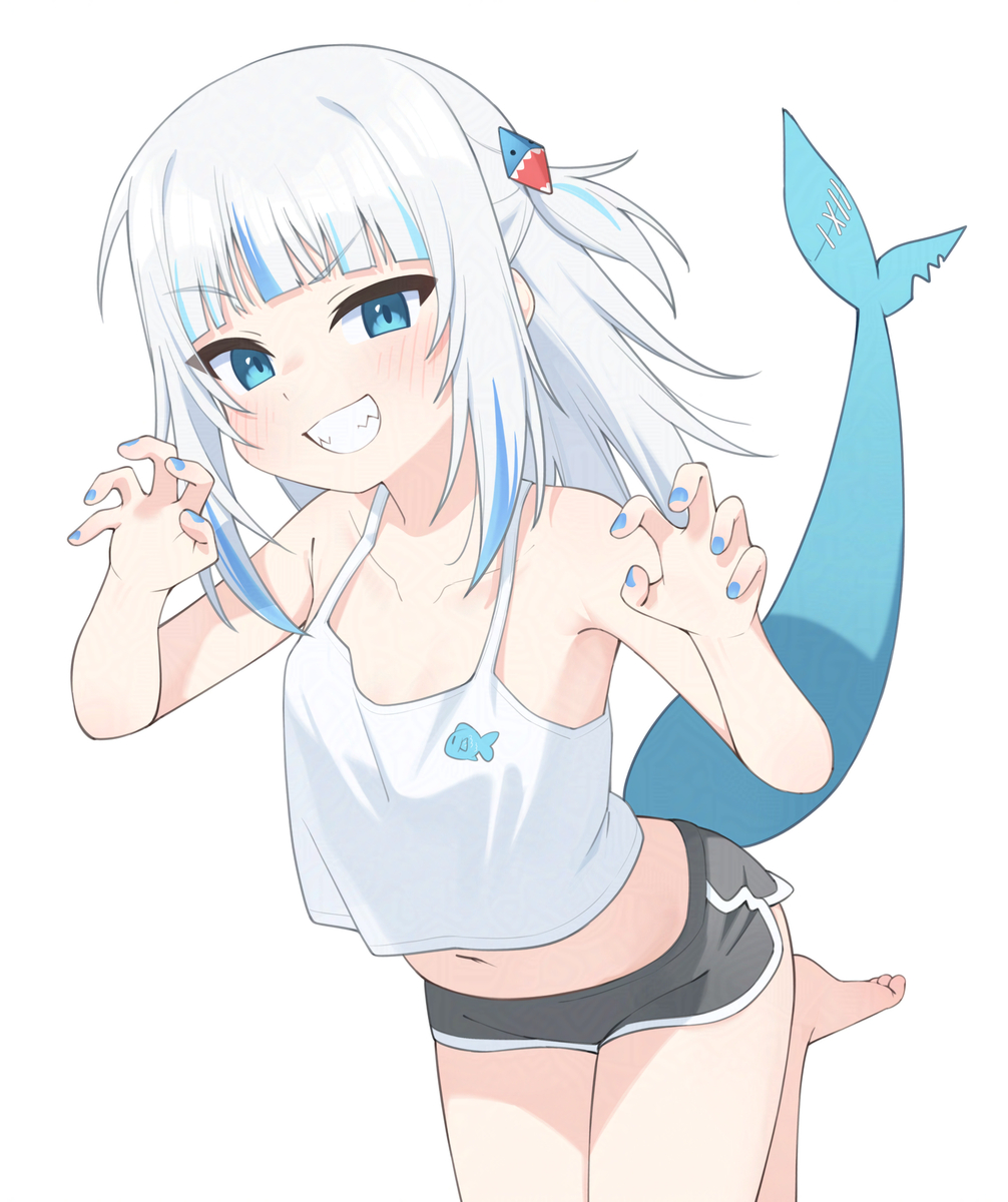 This is a pixiv picture whose title is 어흥.