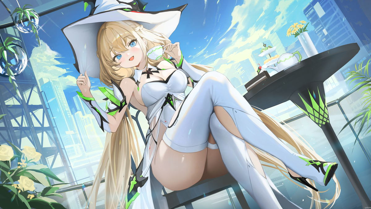This is a pixiv picture whose title is イーザーのtea time.
