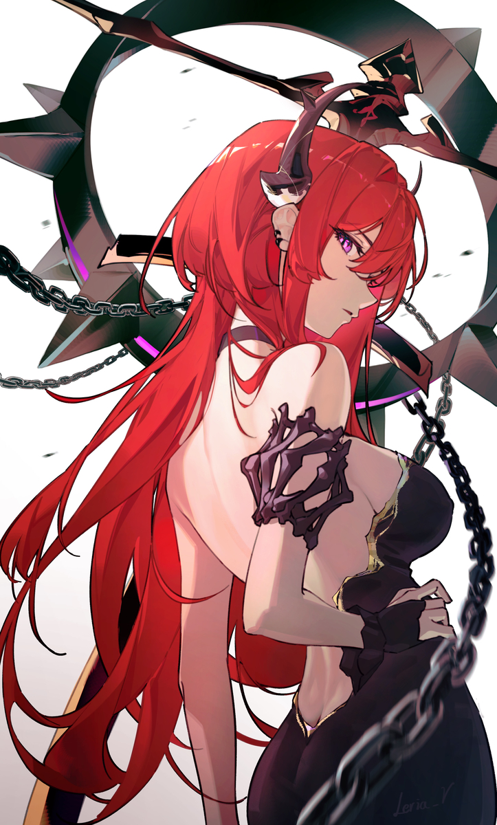 This is a pixiv picture whose title is Surtr.