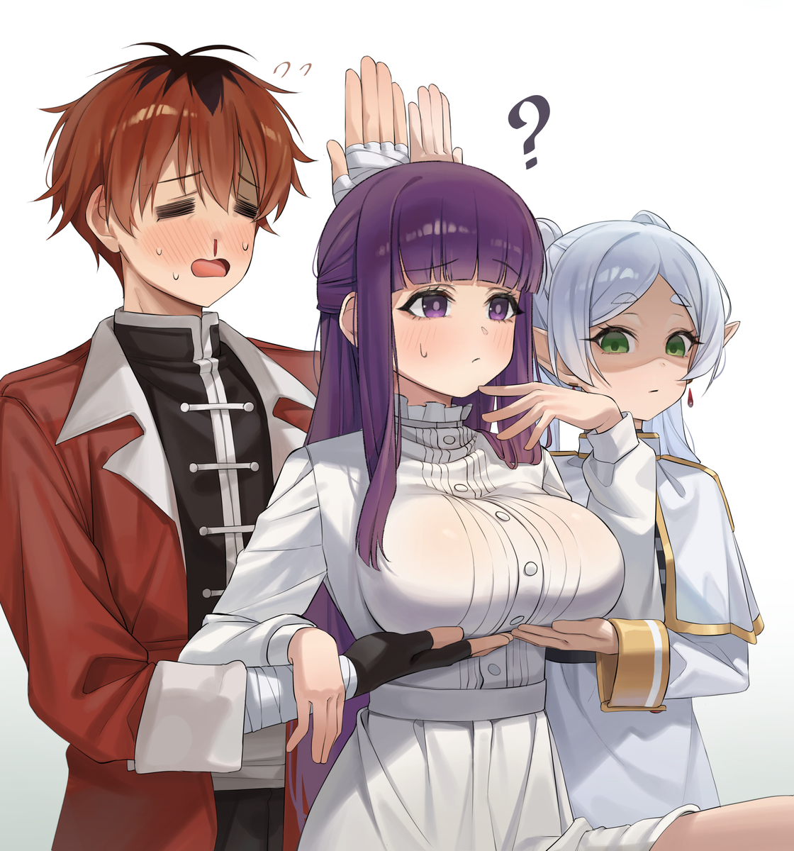 This is a pixiv picture whose title is ?.