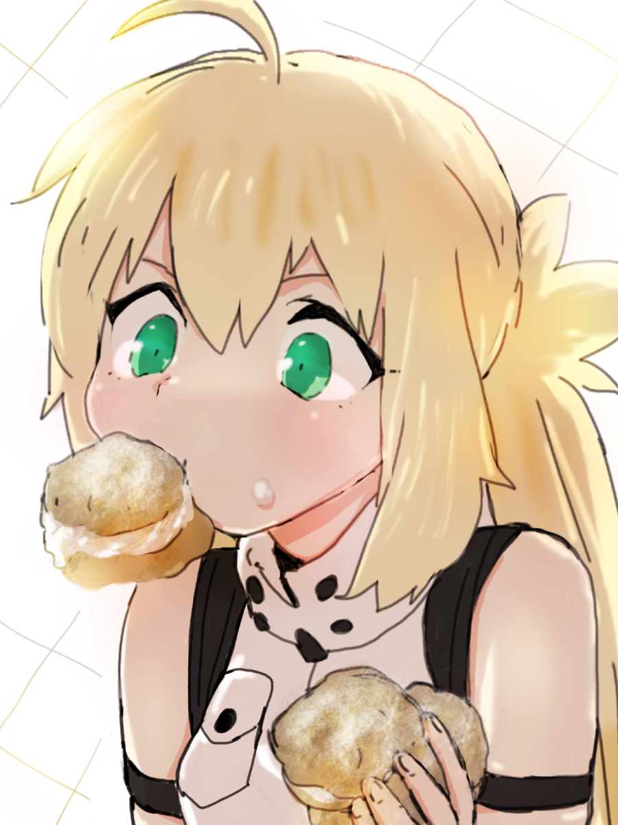 This is a pixiv picture whose title is 村キャス .Second half, English..