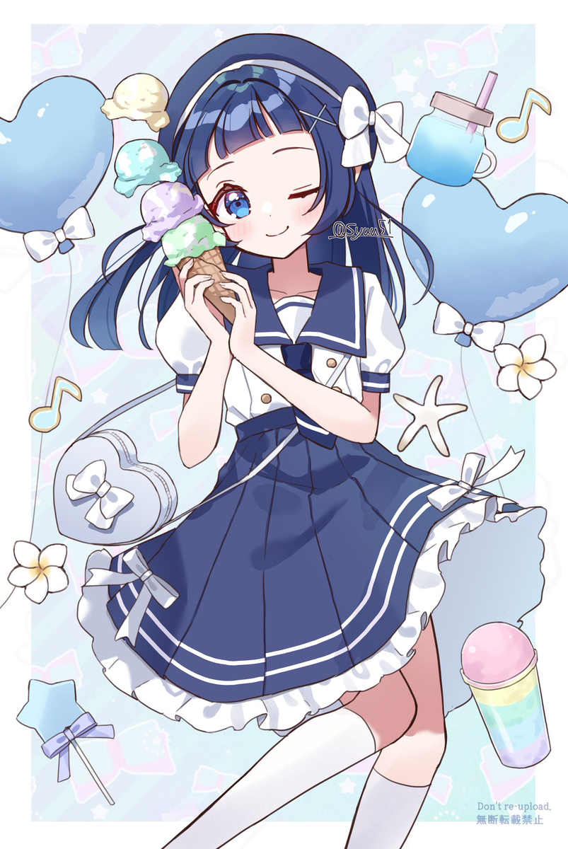 This is a pixiv picture whose title is セーラー×ななちゃん.