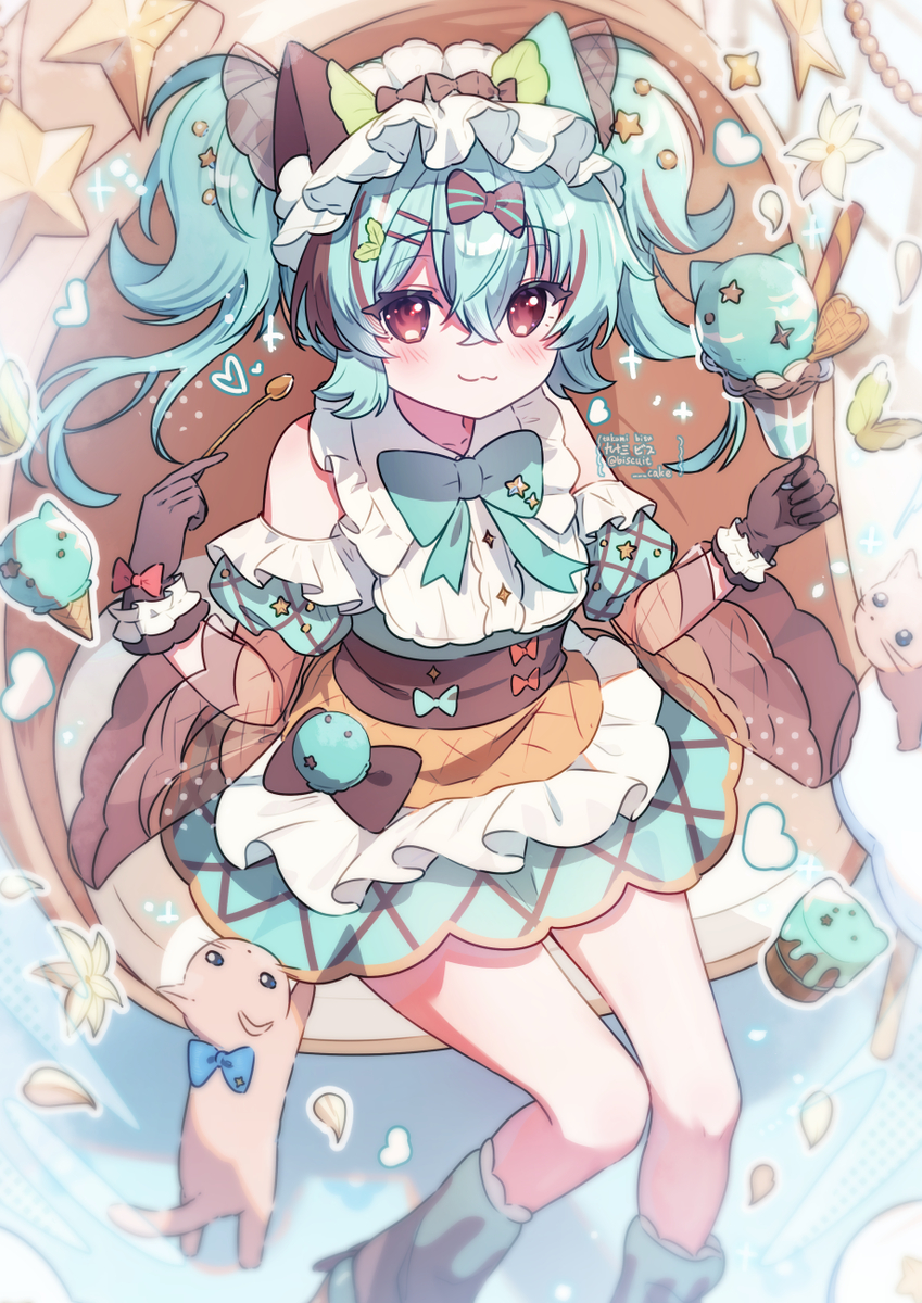 This is a pixiv picture whose title is 🌟×🌱.