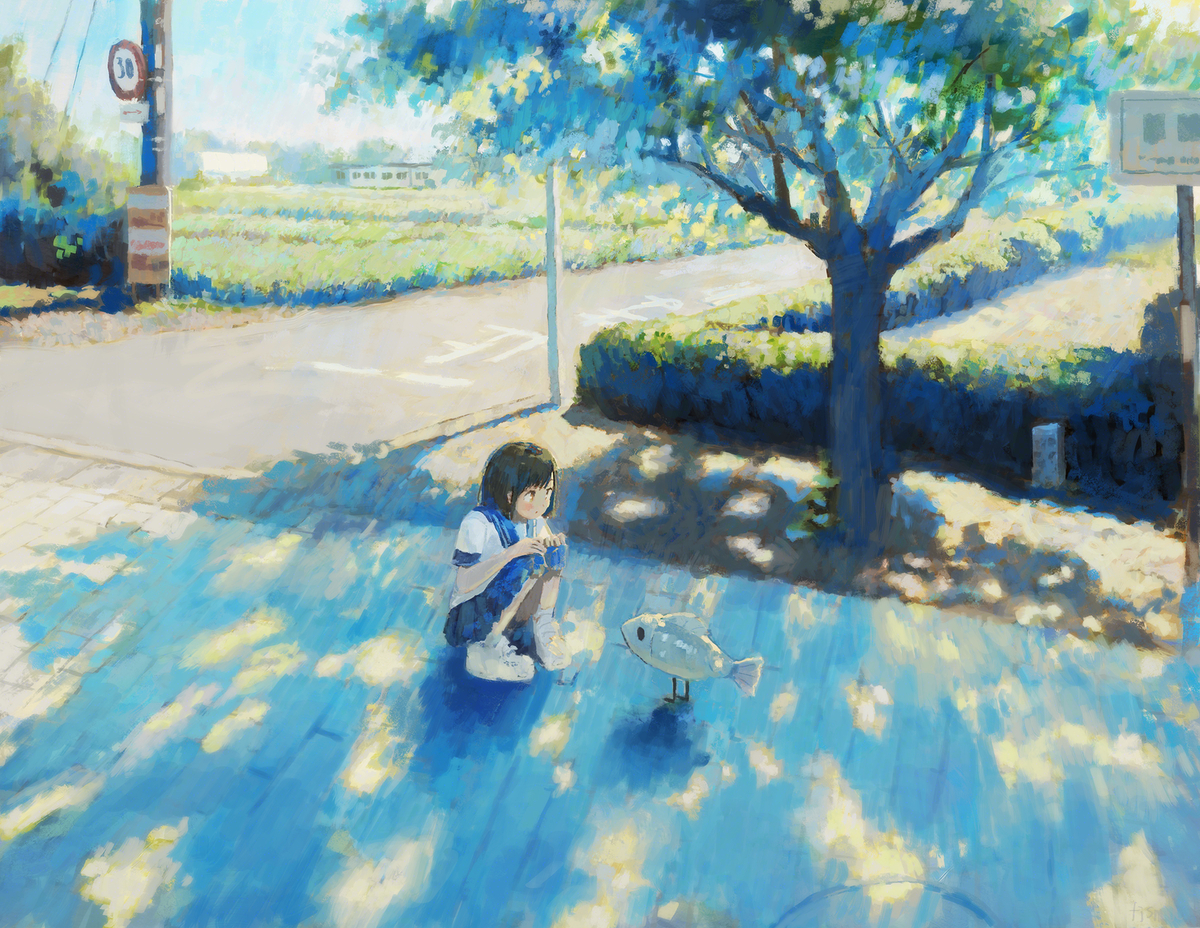 This is a pixiv picture whose title is 無題.