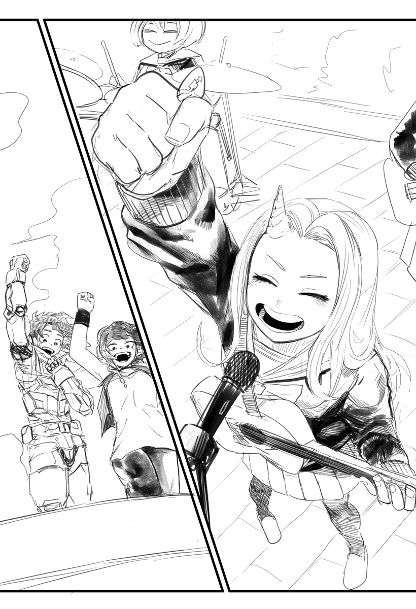 This is a pixiv picture whose title is Plus Ultra.