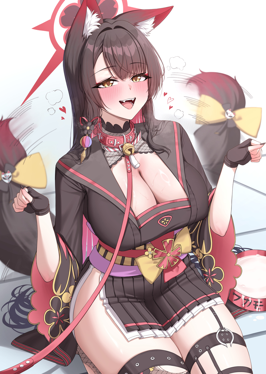 This is a pixiv picture whose title is 애완 와카모.