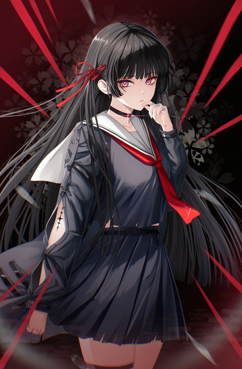 This is a pixiv picture whose title is 千咲.