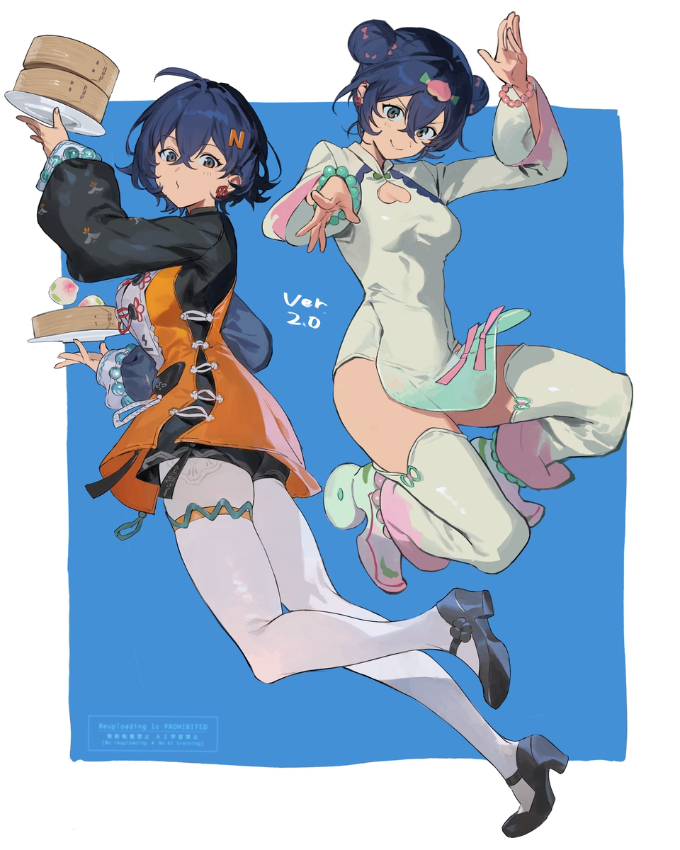 This is a pixiv picture whose title is 🐼.