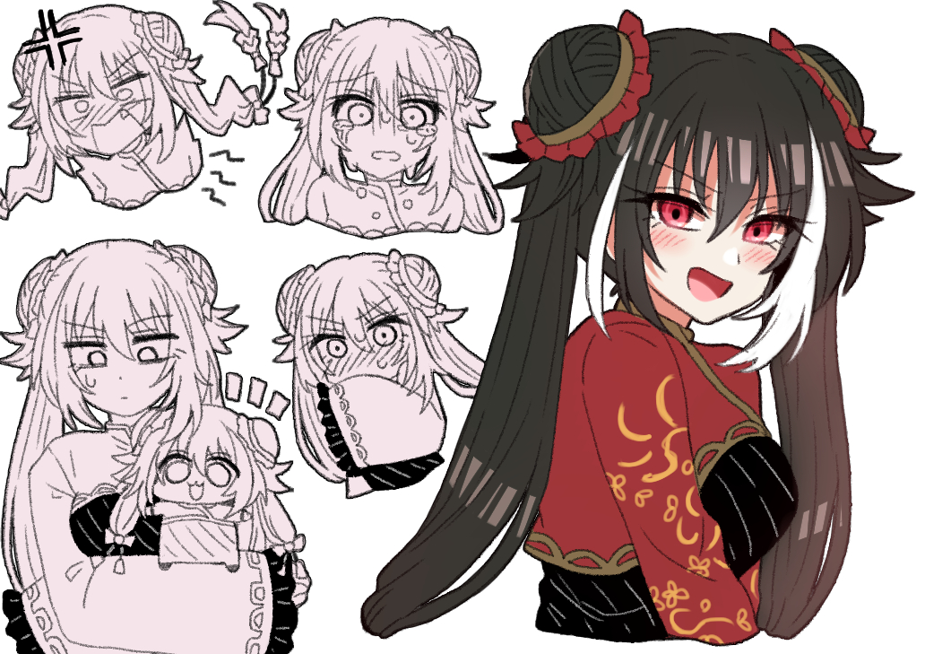 This is a pixiv picture whose title is 8章関連と良秀の絵が多いまとめ.